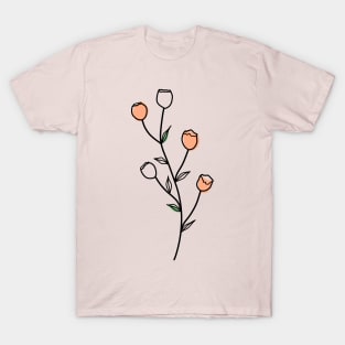 simple flower T-Shirt